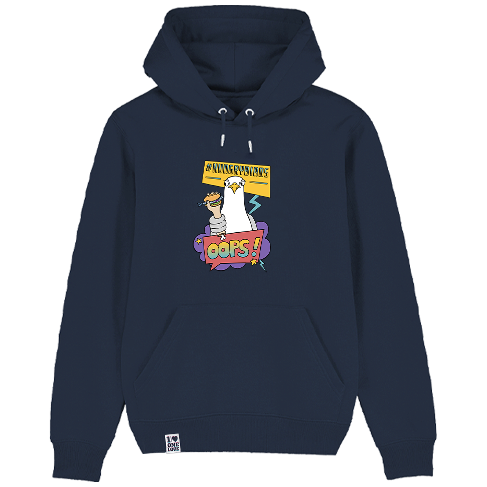 Hungry Birds - Unisex Hoodie | 100% Bio-Baumwolle