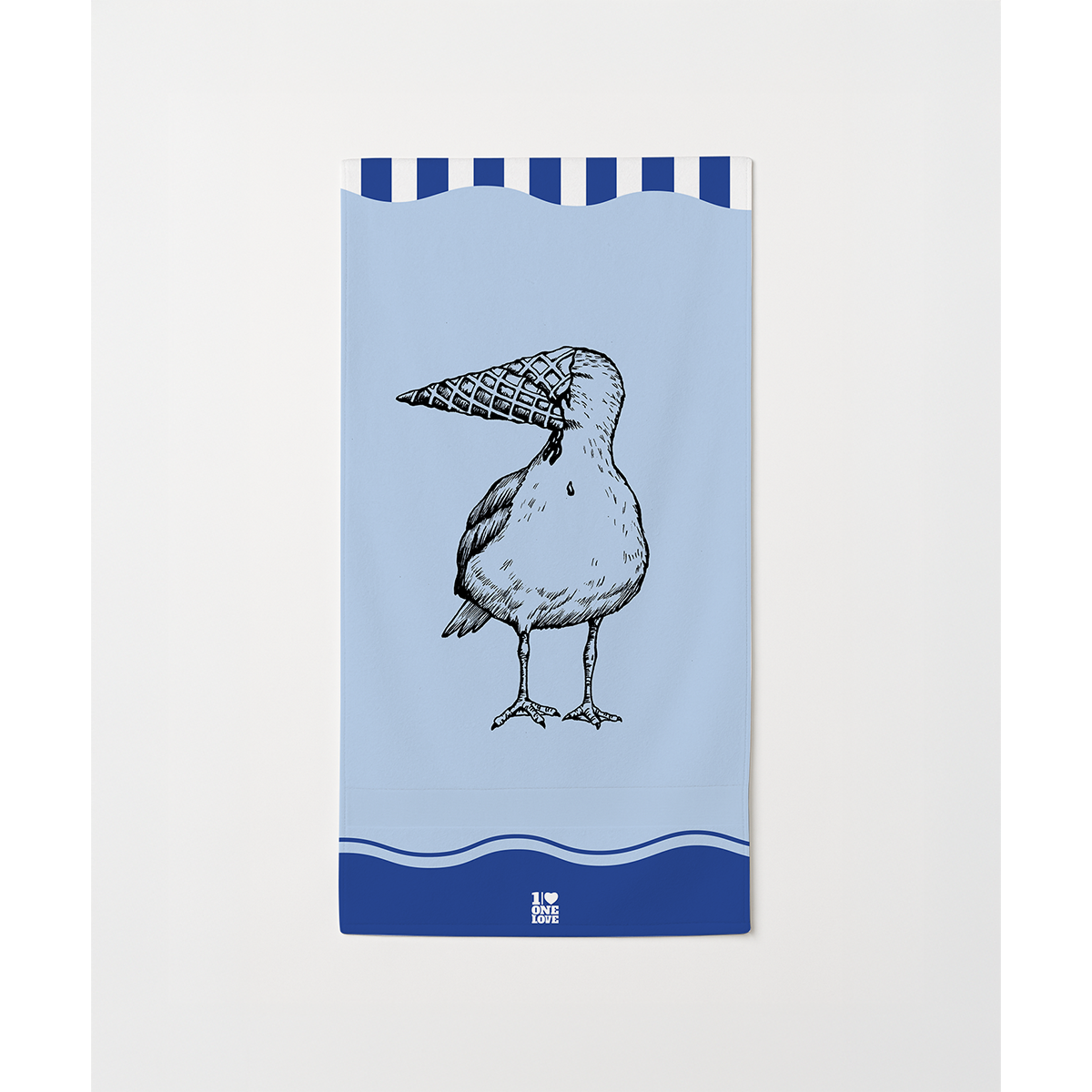 Eisvogel - Strandtuch