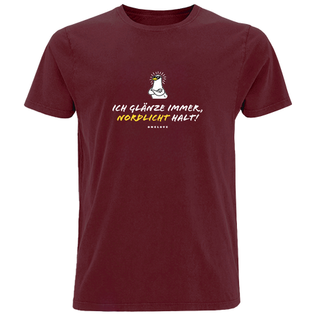 Ich glänze immer, Nordlicht halt!  - Herren Shirt | 100% Baumwolle