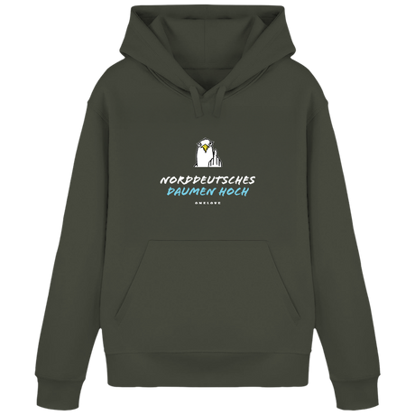 Norddeutsches Daumen hoch  - Unisex Hoodie | 100% Baumwolle