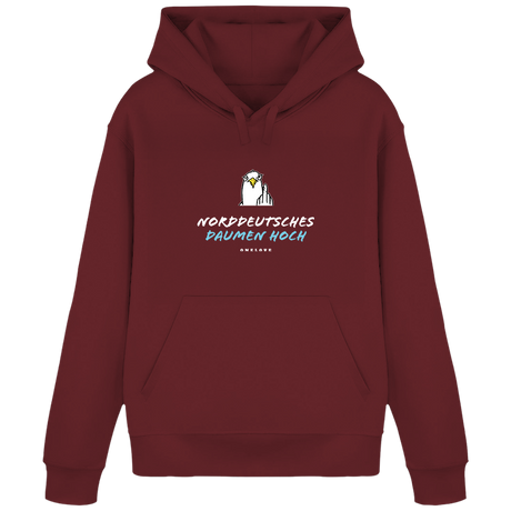 Norddeutsches Daumen hoch  - Unisex Hoodie | 100% Baumwolle