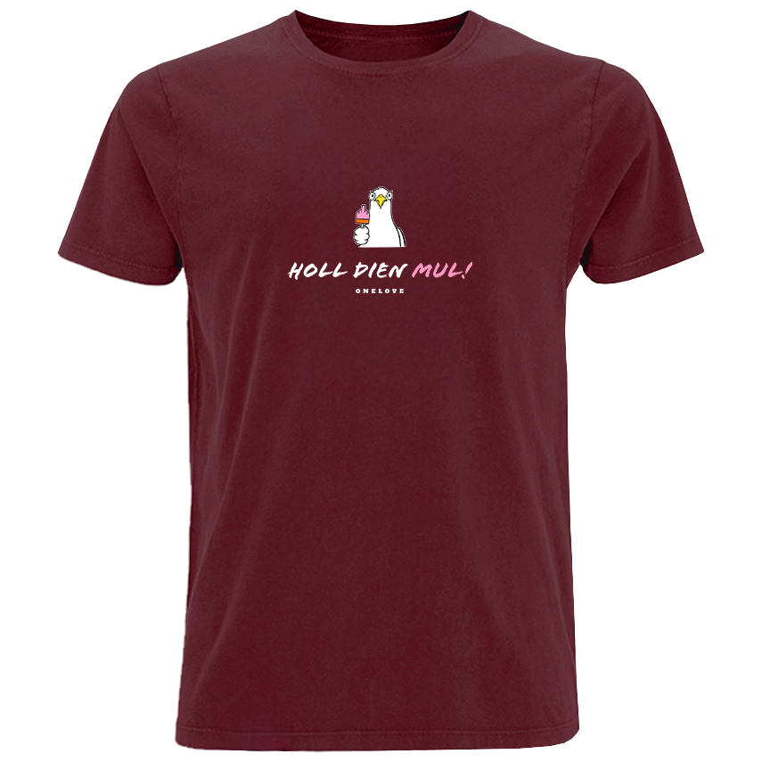 Holl dien Mul! - Herren Shirt | 100% Baumwolle | Spruch Kollektion