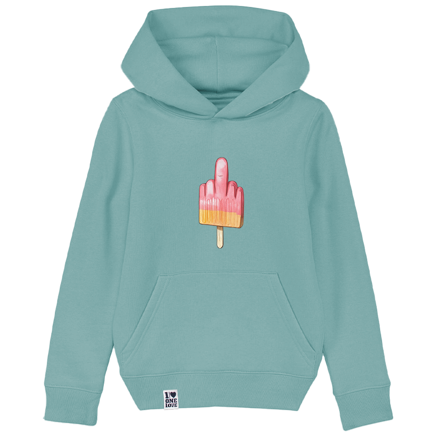 Mittelfinger Eis  - Hoodie KIDS