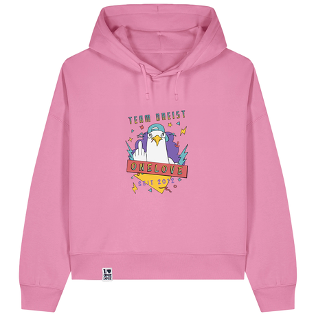 Team Dreist – Damen Hoodie | Bio-Baumwolle