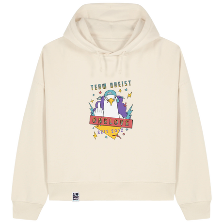Team Dreist – Damen Hoodie | Bio-Baumwolle