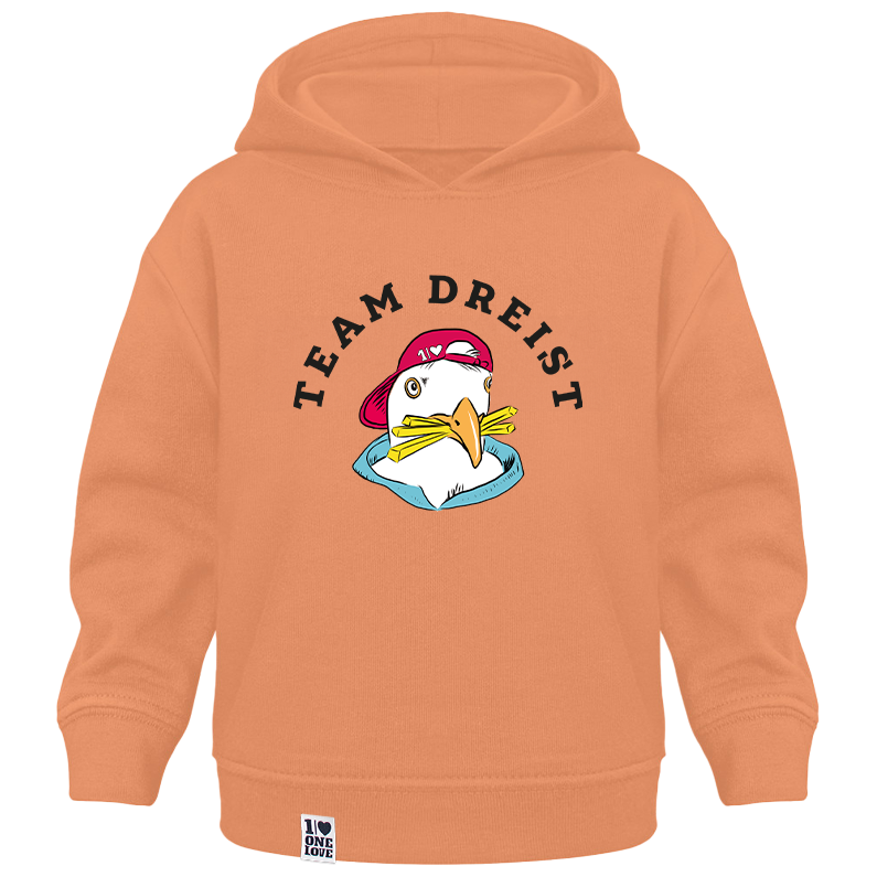 Maritimer Baby-Hoodie: Team Dreist