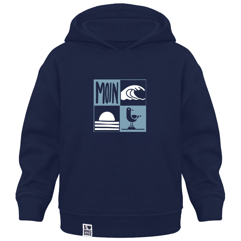 Maritimer Kuscheltraum – Baby Hoodie Moin
