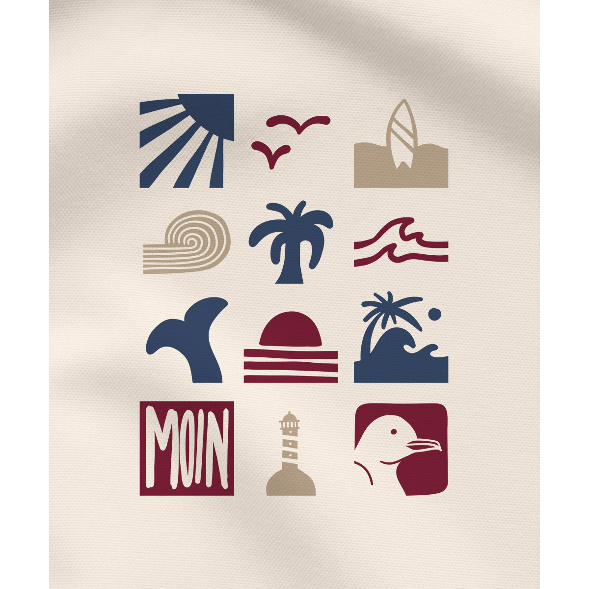 Meerzeit Baby-Hoodie – Natürlich & Kuschelig