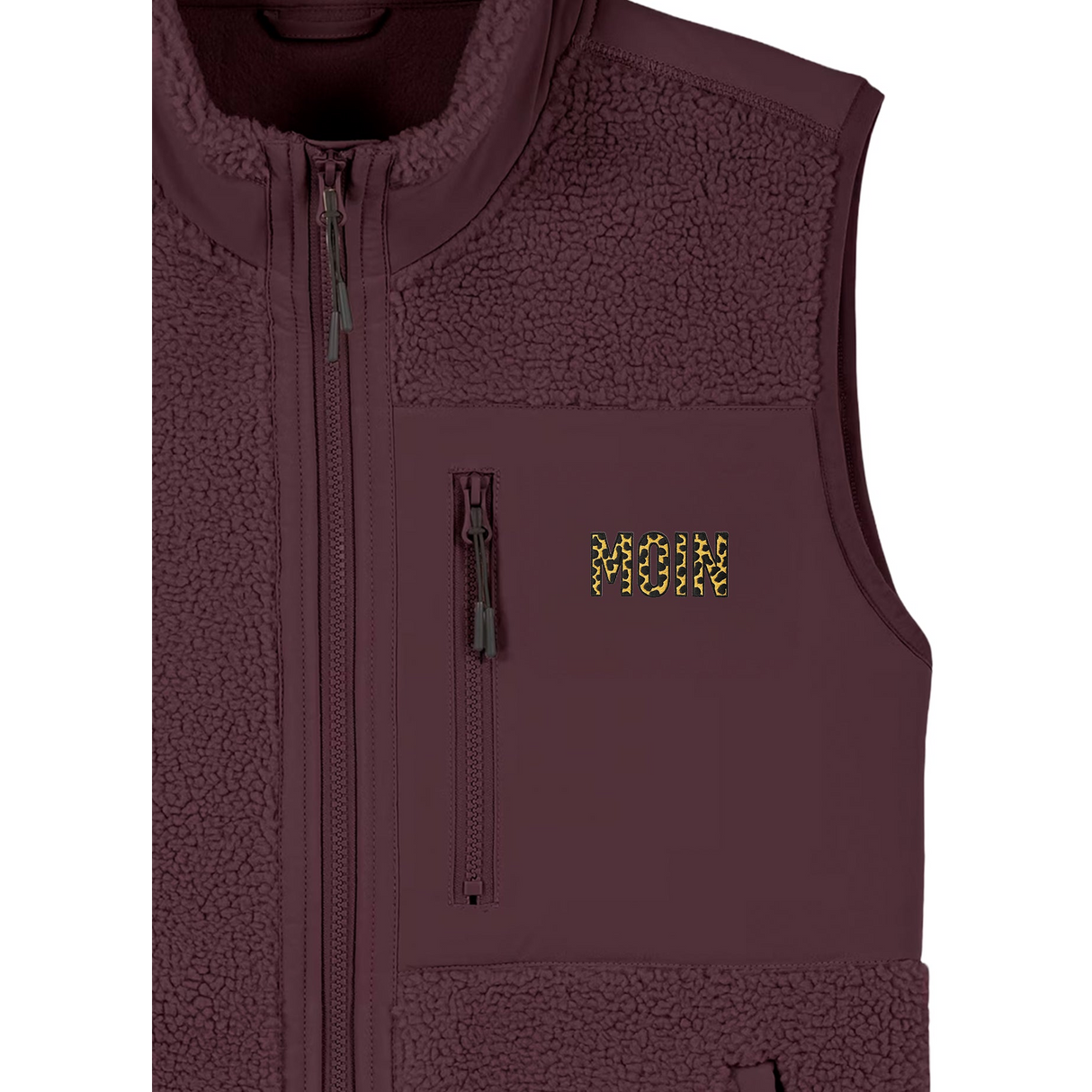 Leo-Moin Stick - Unisex Teddyweste | Edler Stick