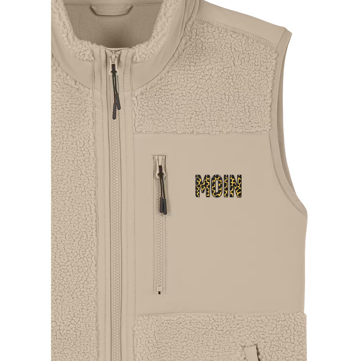Leo-Moin Stick - Unisex Teddyweste | Edler Stick