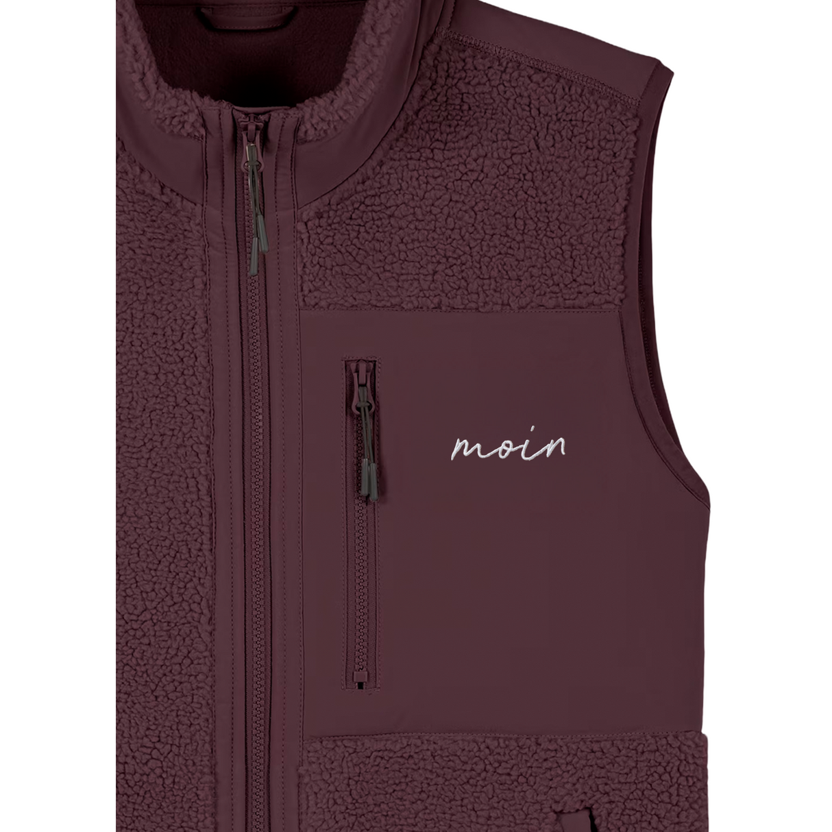 Moin Stick - Unisex Teddyweste | Edler Stick