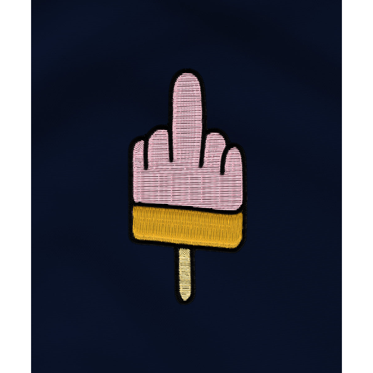 Mittelfinger-Eis - Jogginghose | 100% Biobaumwolle | Edler Stick