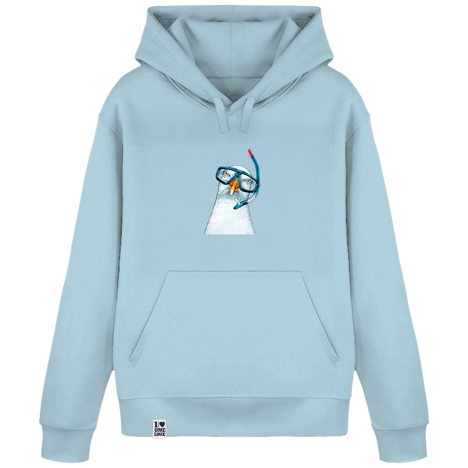 Haubentaucher 2.0 - Unisex Hoodie | 100% Bio-Baumwolle