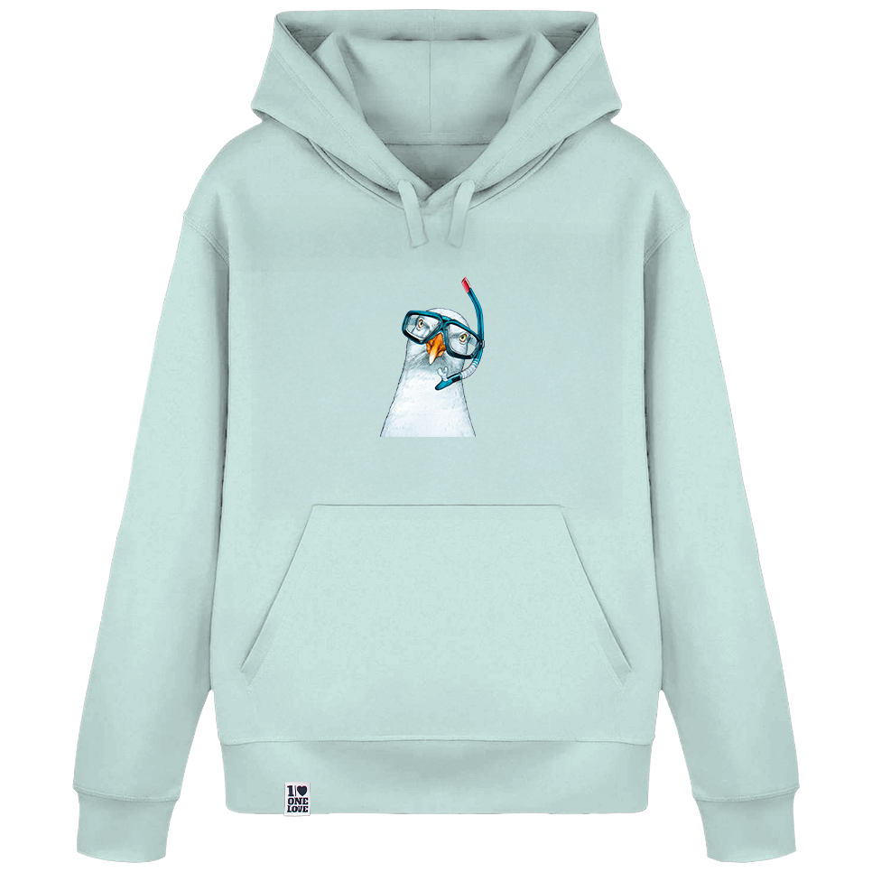 Haubentaucher 2.0 - Unisex Hoodie | 100% Bio-Baumwolle