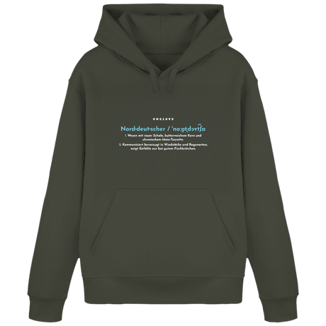 Definition eines Norddeutschen  - Unisex Hoodie | 100% Baumwolle