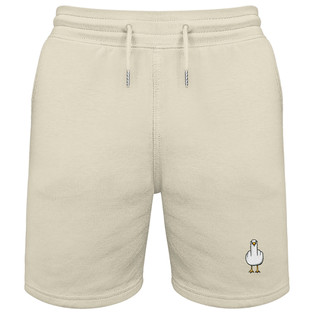 F**k You Möwe  - Shorts | Biobaumwolle | Edler Stick