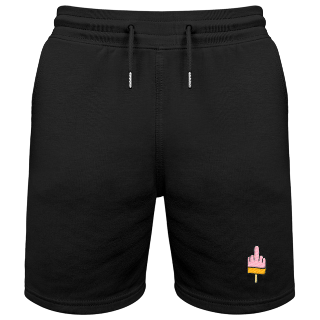 Mittelfinger-Eis - Shorts | Biobaumwolle | Edler Stick