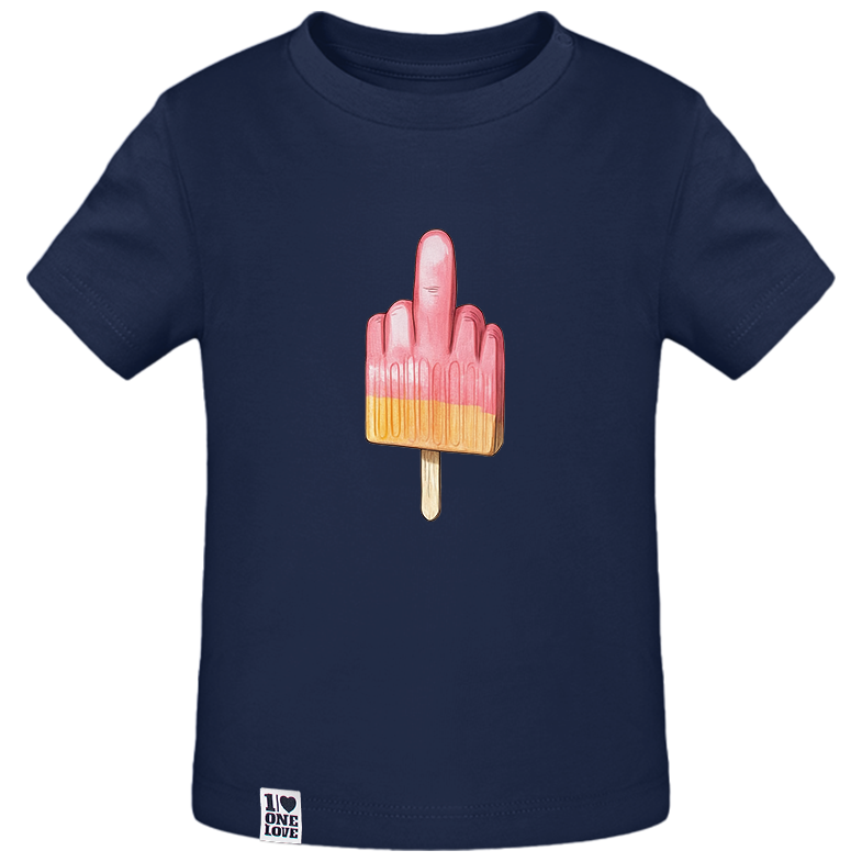 Mittelfinger Eis - Shirt BABY