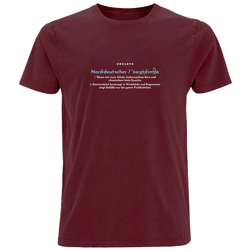 Definition eines Norddeutschen  - Herren Shirt | 100% Baumwolle
