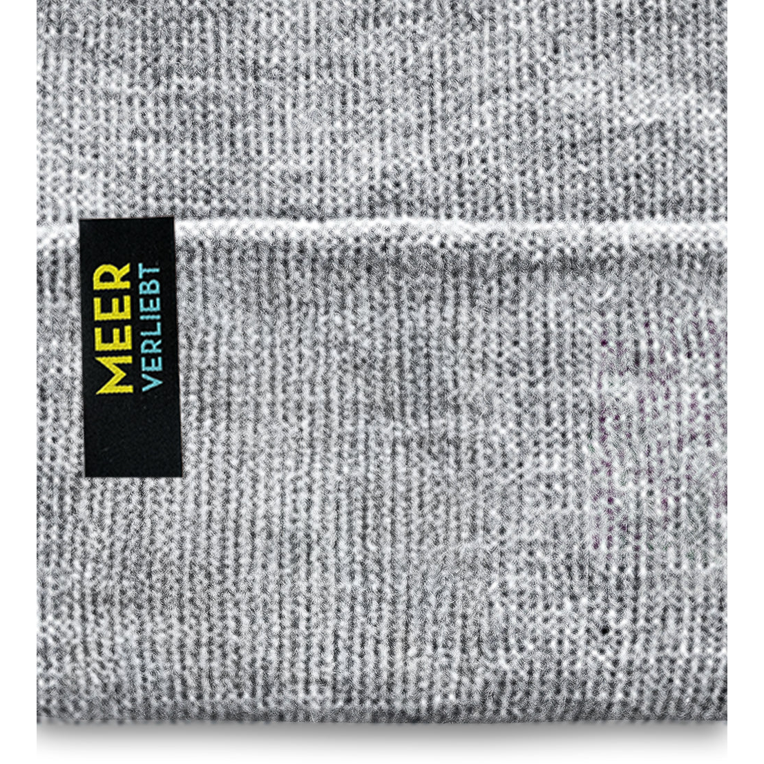 Meerverliebt Beanie Grau