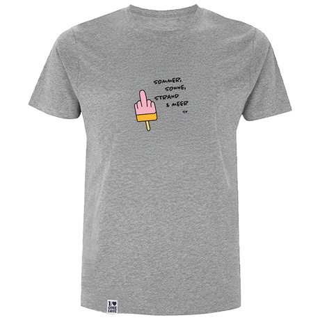 Sommer, Sonne, Strand & Meer  - Herren Shirt | 100% Bio-Baumwolle