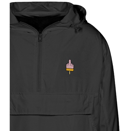 Mittelfinger-Eis  - Windbreaker | Edler Stick