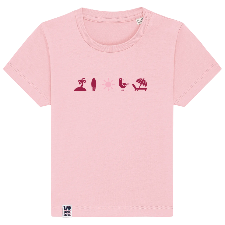 Meerträumerin – Baby-Shirt mit Küstenzauber