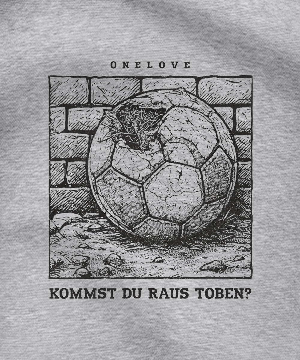 Kommst du raus toben? - Unisex Premium Hoodie | Bio-Baumwolle