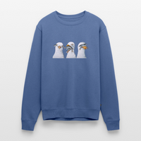 Drei Weise Möwen - Unisex Premium Pullover - Taubenblau