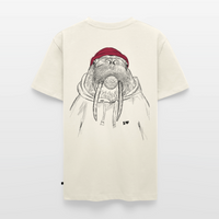 Kurt Hansen Walross - Unisex Premium T-Shirt - Naturweiß