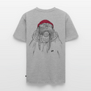 Kurt Hansen Walross - Unisex Premium T-Shirt - Grau meliert