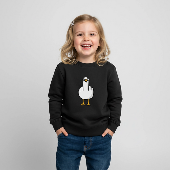 F**k You Möwe - Kinder Premium Pullover