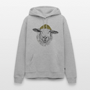 Wolle Schaf - Unisex Premium Hoodie - Grau meliert
