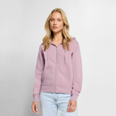 Wellenherz Stick - Frauen Premium Kapuzenjacke - Altrosa