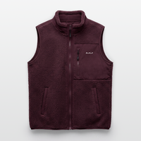Moin - Unisex Sherpaweste - Maroon
