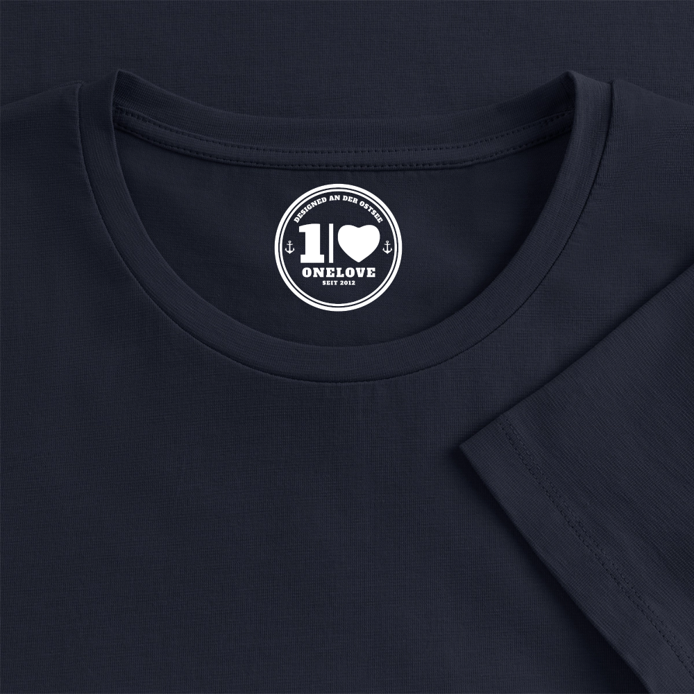 Drei weise Möwen - Frauen Premium T-Shirt - Navy