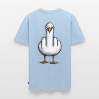 F**k You Möwe - Unisex Premium T-Shirt - Hellblau