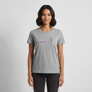 Piepmatz - Frauen Premium T-Shirt - Grau meliert