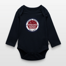 Strandkind Original - Baby Bio-Langarm-Body - Navy