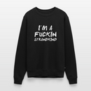 I'm a fuckin Strandkind - Unisex Premium Pullover - Schwarz