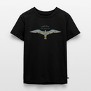 Vintage Möwe - Kinder Premium T-Shirt - Schwarz