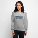 Nordseeliebe - Frauen Premium Pullover - Grau meliert
