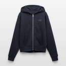 Im Herzen verankert - Frauen Premium Kapuzenjacke - Navy