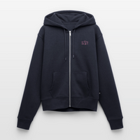 Im Herzen verankert - Frauen Premium Kapuzenjacke - Navy