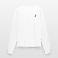 Anker Stick - Frauen Premium Pullover - Weiß