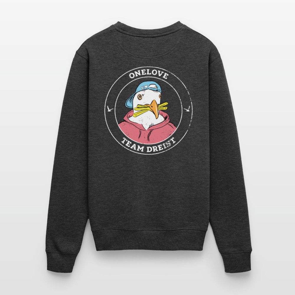 Team Dreist - Unisex Premium Pullover - Anthrazit meliert