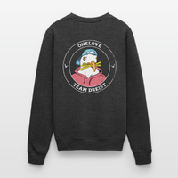 Team Dreist - Unisex Premium Pullover - Anthrazit meliert