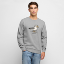 Moin Möwe - Unisex Premium Pullover - Grau meliert