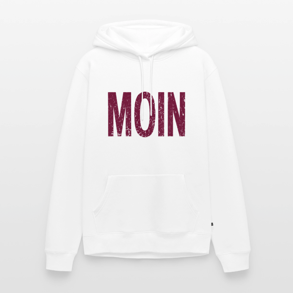 Moin - Unisex Premium Hoodie - Weiß