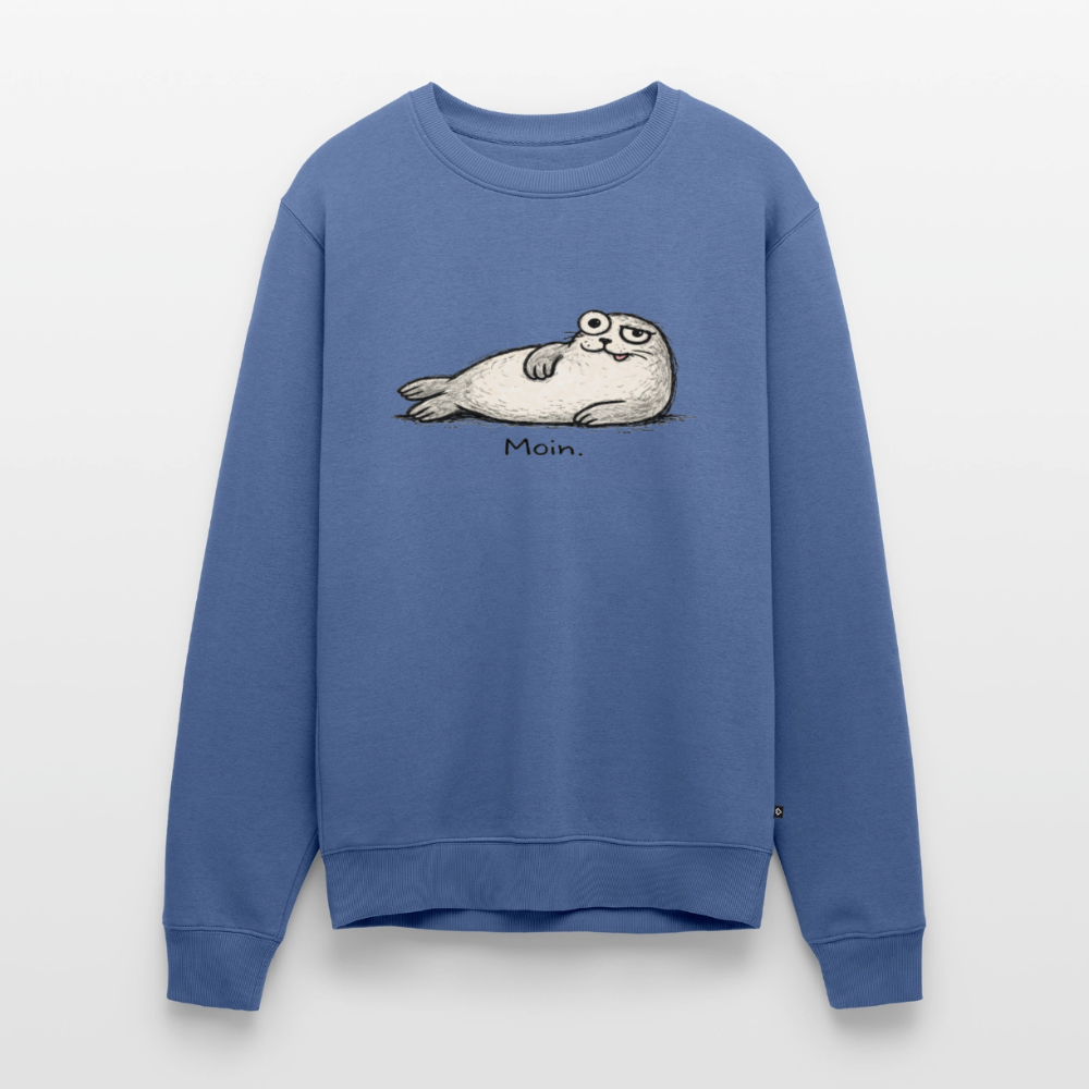 Moin Robbe - Unisex Premium Pullover - Taubenblau